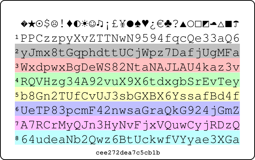 Image d'une PasswordCard